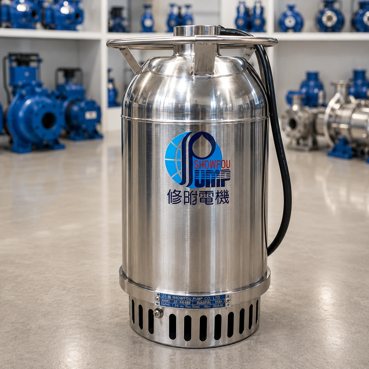 Pompa Submersible Kapasitas Besar
